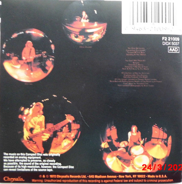 Ten Years After : Rock & Roll Music To The World (CD, Album, RE)