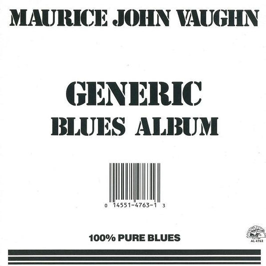Maurice John Vaughn : Generic Blues Album (CD)