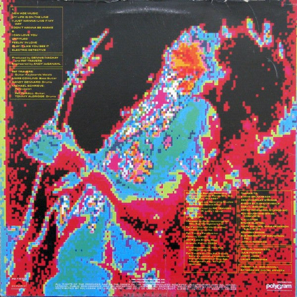 Pat Travers : Radio Active (LP, Album)