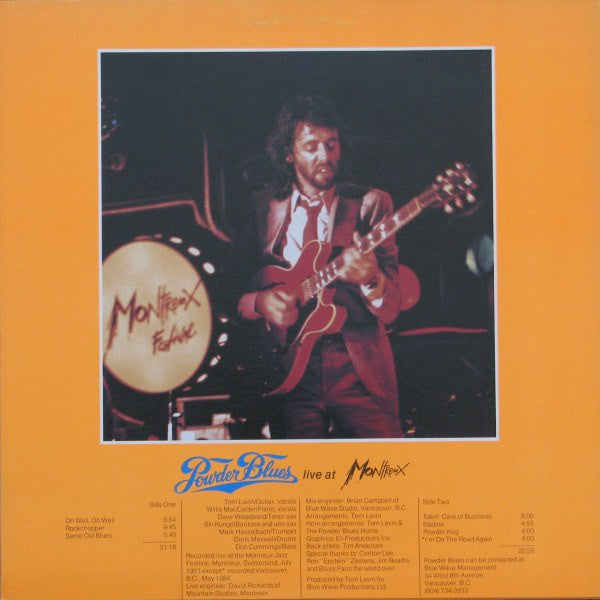 Powder Blues : Live At Montreux (LP, Album)