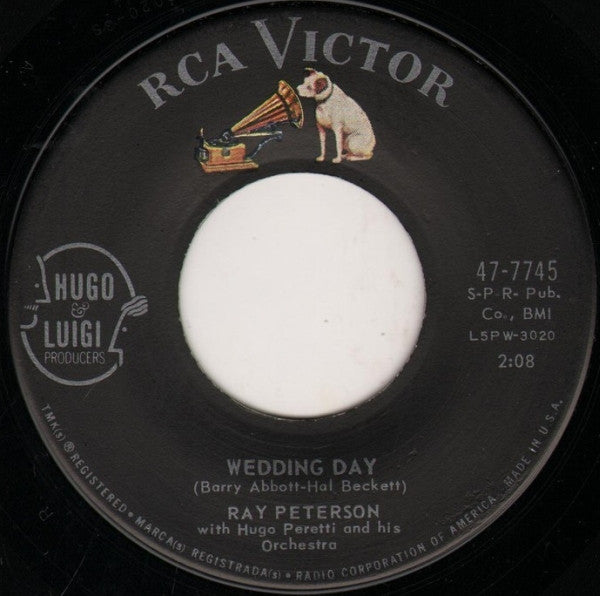 Ray Peterson : Tell Laura I Love Her (7", Single, Roc)