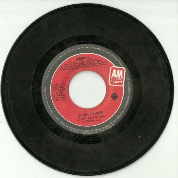 Shari Ulrich : Romeo (7", Sin)