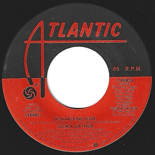 Gloria Gaynor : Runaround Love (7", Single)