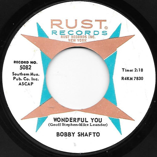 Bobby Shafto : She's My Girl (7")
