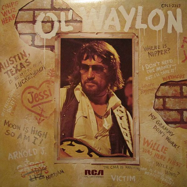 Waylon Jennings : Ol' Waylon (LP, Album)
