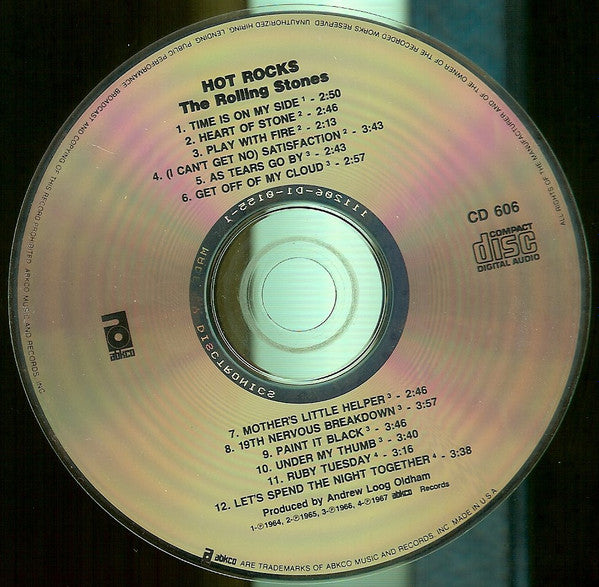 The Rolling Stones : Hot Rocks 1964-1971 (2xCD, Comp, RE, RM)