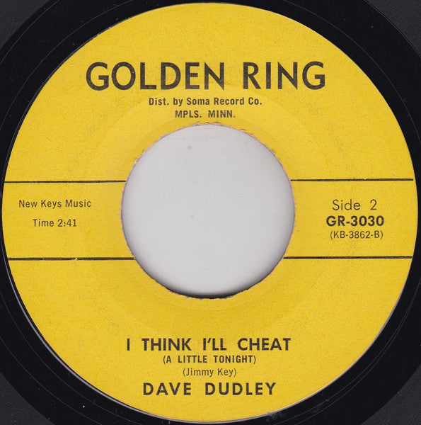 Dave Dudley : Cowboy Boots (7", Styrene)