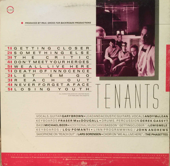 The Tenants (4) : Visions Of Our Future (LP, Album)