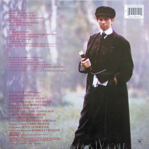 Barbra Streisand : Yentl (Original Motion Picture Soundtrack) (LP, Album, Gat)