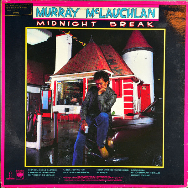 Murray McLauchlan : Midnight Break (LP, Album)