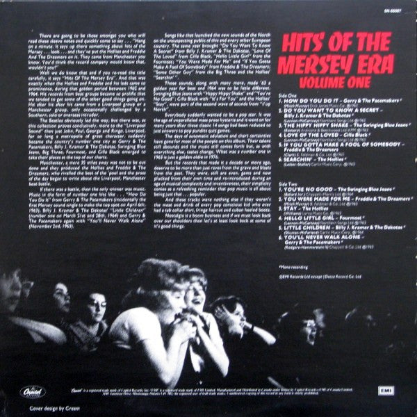 Various : Hits Of The Mersey Era - Volume One (LP, Comp, Mono)