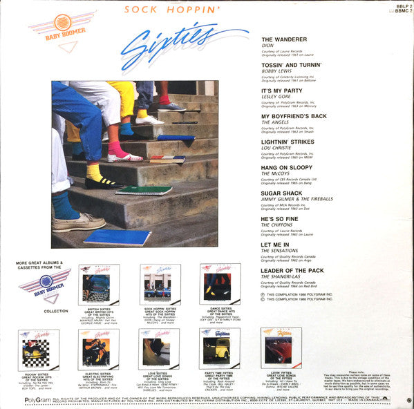Various : Sock Hoppin' Sixties (LP, Comp)