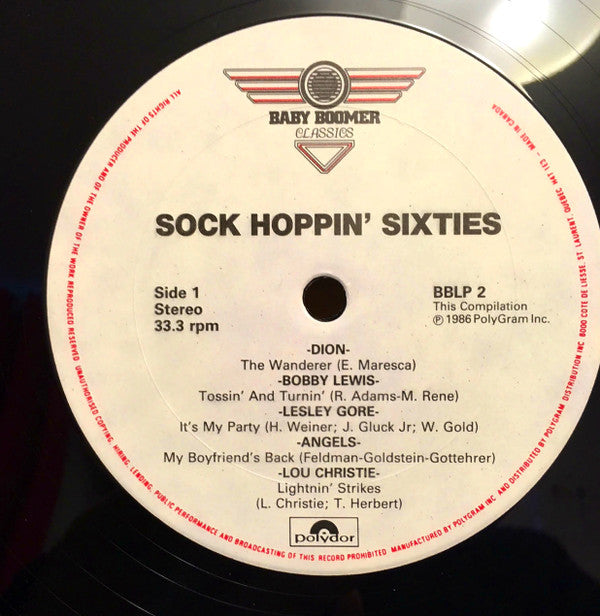 Various : Sock Hoppin' Sixties (LP, Comp)