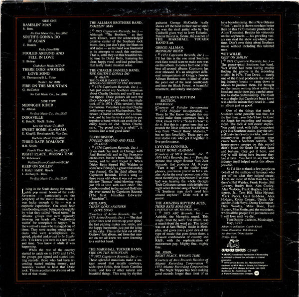 Various : The South's Greatest Hits (LP, Comp)