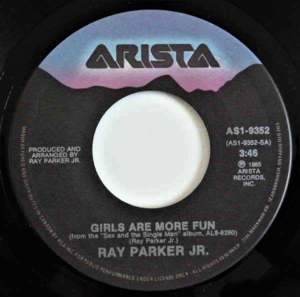 Ray Parker Jr. : Girls Are More Fun (7", Single)