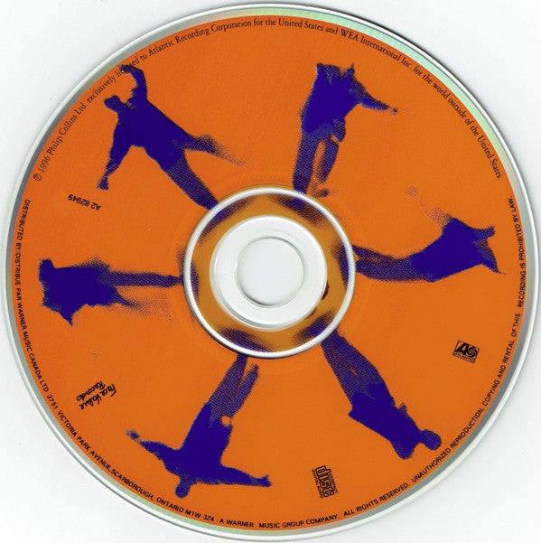 Phil Collins : Dance Into The Light (CD, Album, Club)