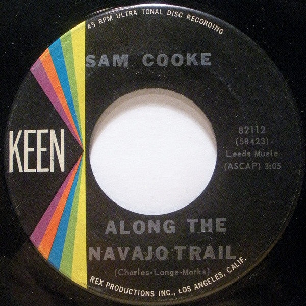 Sam Cooke : Wonderful World / Along The Navajo Trail (7", Single)