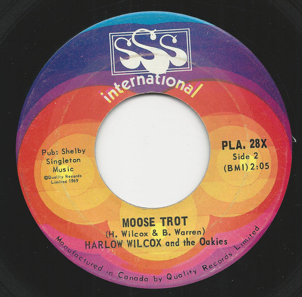Harlow Wilcox And The Oakies : Groovy Grubworm (7", Single)