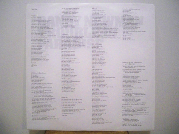 Randy Newman : Trouble In Paradise (LP, Album)