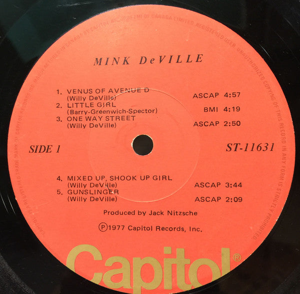 Mink DeVille : Cabretta (LP, Album)