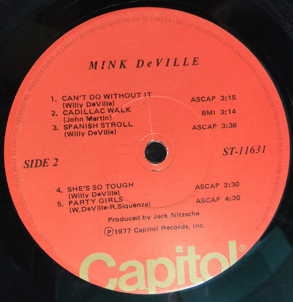 Mink DeVille : Cabretta (LP, Album)
