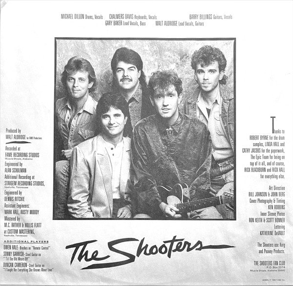 The Shooters (2) : The Shooters (LP, Album)
