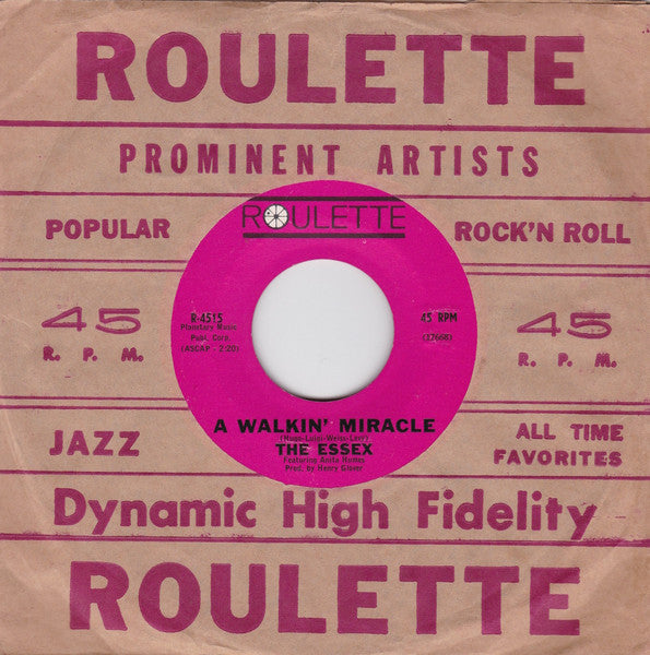 The Essex : A Walkin' Miracle (7", Single)