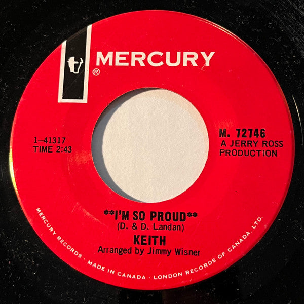 Keith (2) : I'm So Proud / Candy Candy (7", Single)