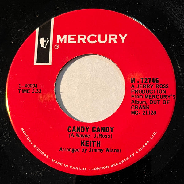Keith (2) : I'm So Proud / Candy Candy (7", Single)