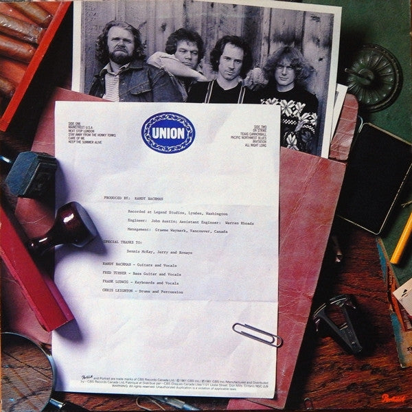 Union (17) : On Strike (LP, Album)