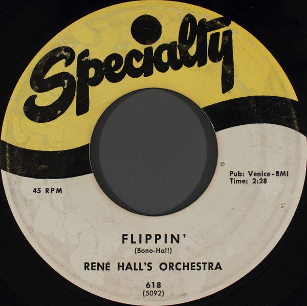 René Hall's Orchestra Featuring Willie Joe Duncan : Twitchy (7", Single)