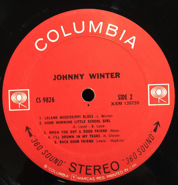 Johnny Winter : Johnny Winter (LP, Album)