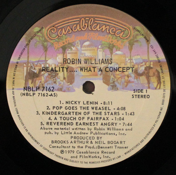 Robin Williams : Reality...What A Concept (LP, Album)