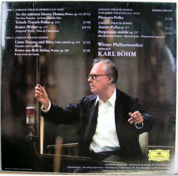 Johann Strauss Jr. & Josef Strauß : Emperor Waltz - Kaiserwalzer (LP)