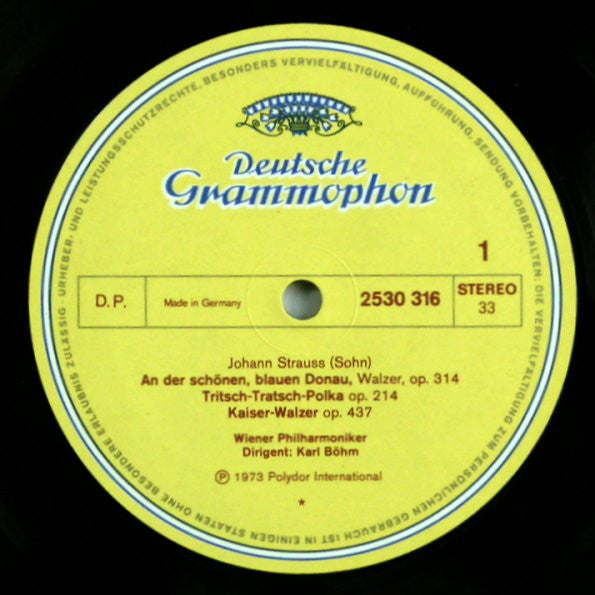 Johann Strauss Jr. & Josef Strauß : Emperor Waltz - Kaiserwalzer (LP)