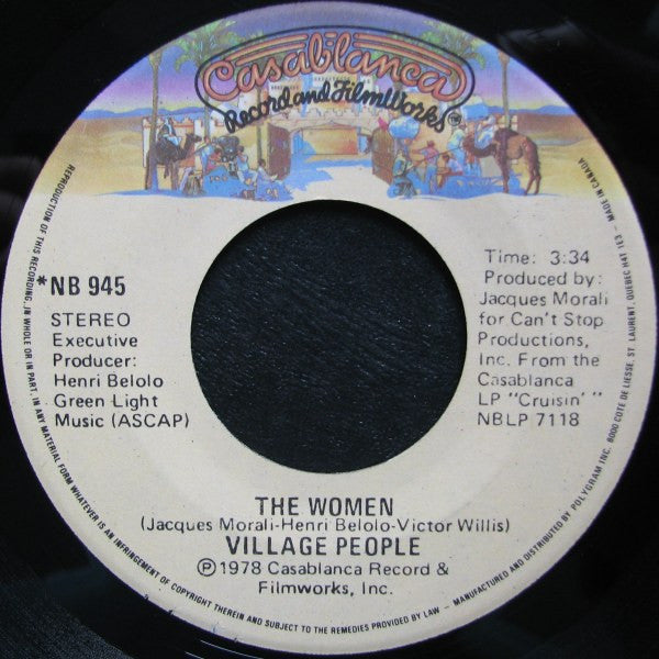 Village People : Y.M.C.A. (7", Single)