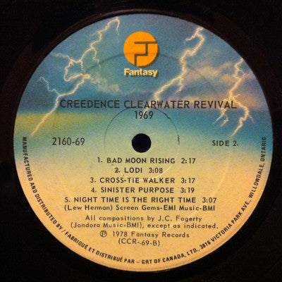 Creedence Clearwater Revival : 1969 (2xLP, Comp, Gat)