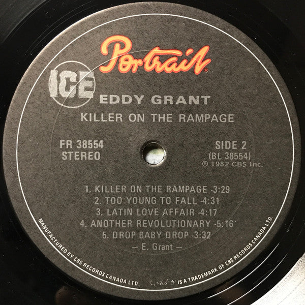 Eddy Grant : Killer On The Rampage (LP, Album)