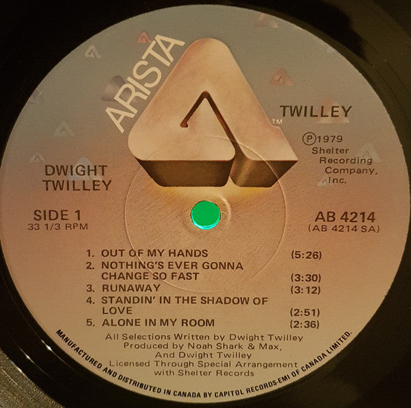 Dwight Twilley : Twilley (LP, Album)
