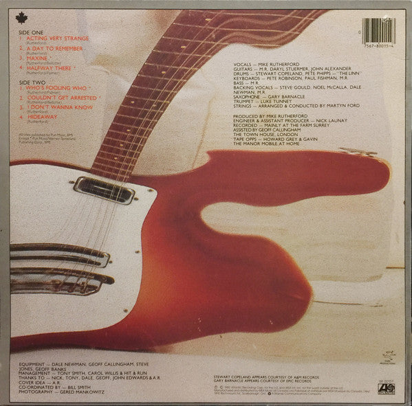 Mike Rutherford : Acting Very Strange (LP, Album)