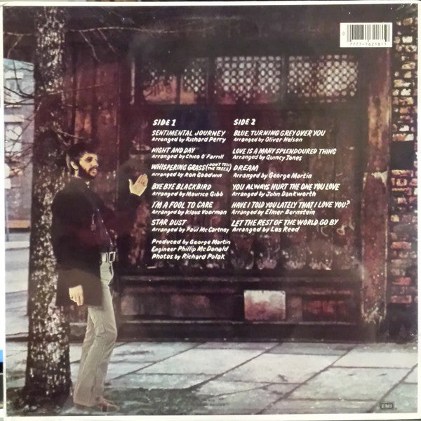 Ringo Starr : Sentimental Journey (LP, Album, RE)