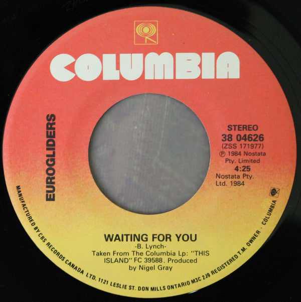 Eurogliders : Heaven (Must Be There) (7", Single)