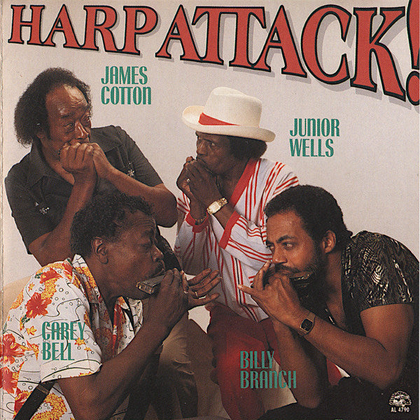 James Cotton, Junior Wells, Carey Bell, Billy Branch : Harp Attack! (CD, Album)