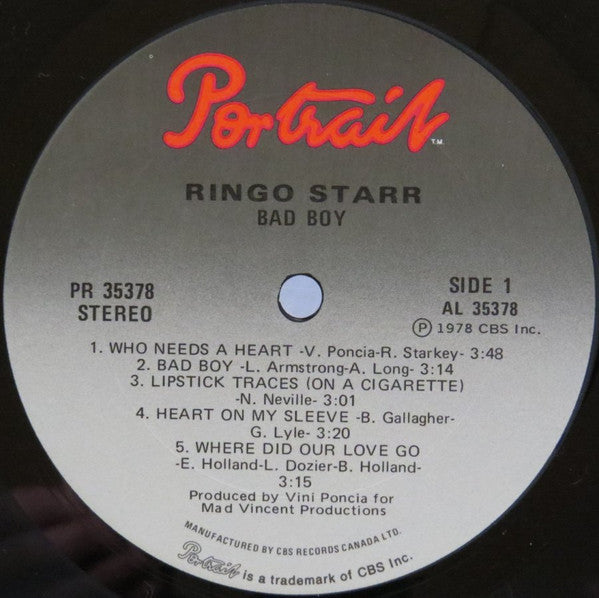 Ringo Starr : Bad Boy (LP, Album)