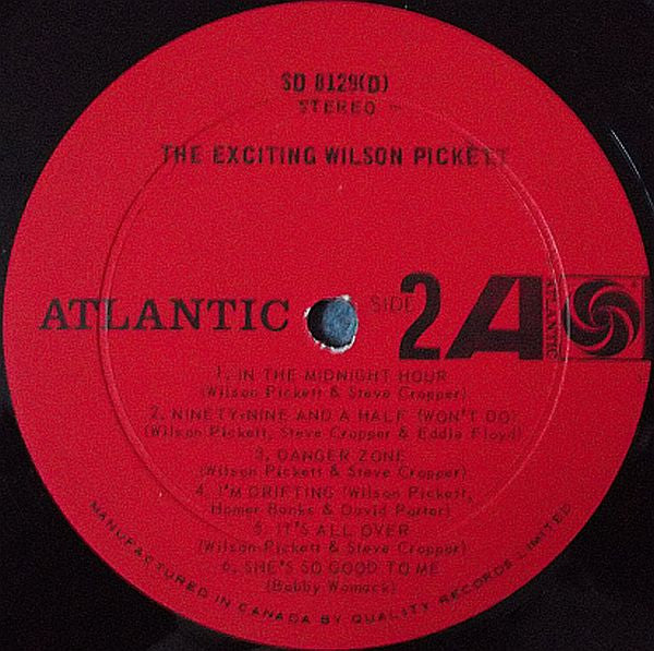Wilson Pickett : The Exciting Wilson Pickett (LP, Album)