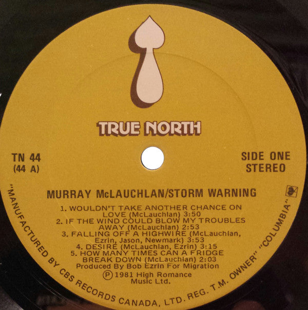 Murray McLauchlan : Storm Warning (LP, Album)