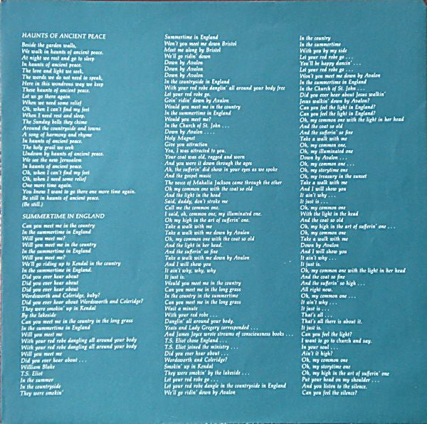 Van Morrison : Common One (LP, Album)