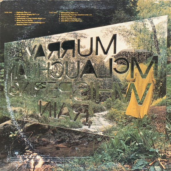 Murray McLauchlan : Whispering Rain (LP, Album)