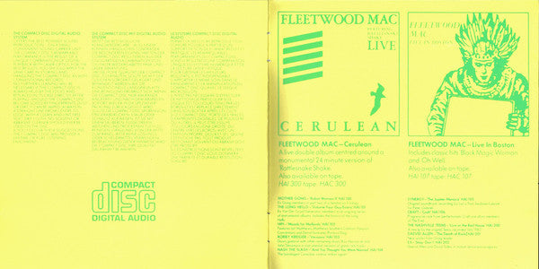 Fleetwood Mac : Rattlesnake Shake - Live In Boston (CD)