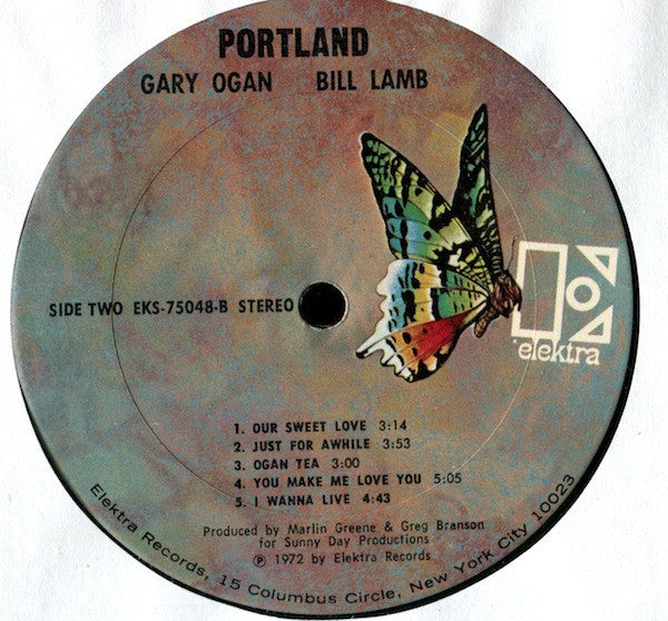 Gary Ogan & Bill Lamb : Portland (LP, Album)